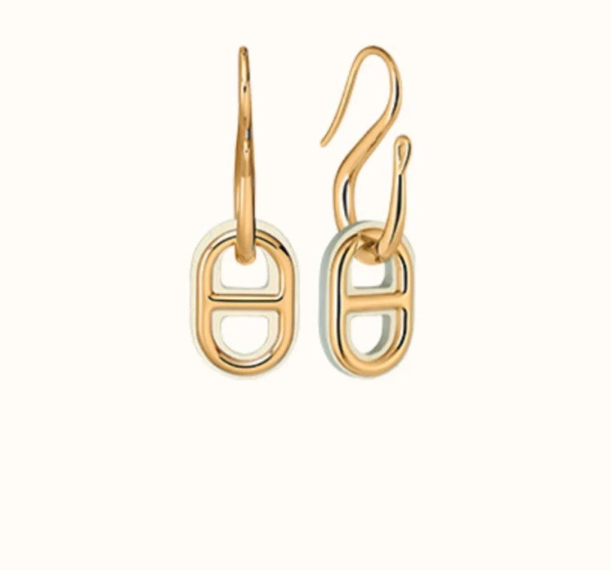 [Eternal Jewelry]HM O'MAILLON GOLD EARRINGS