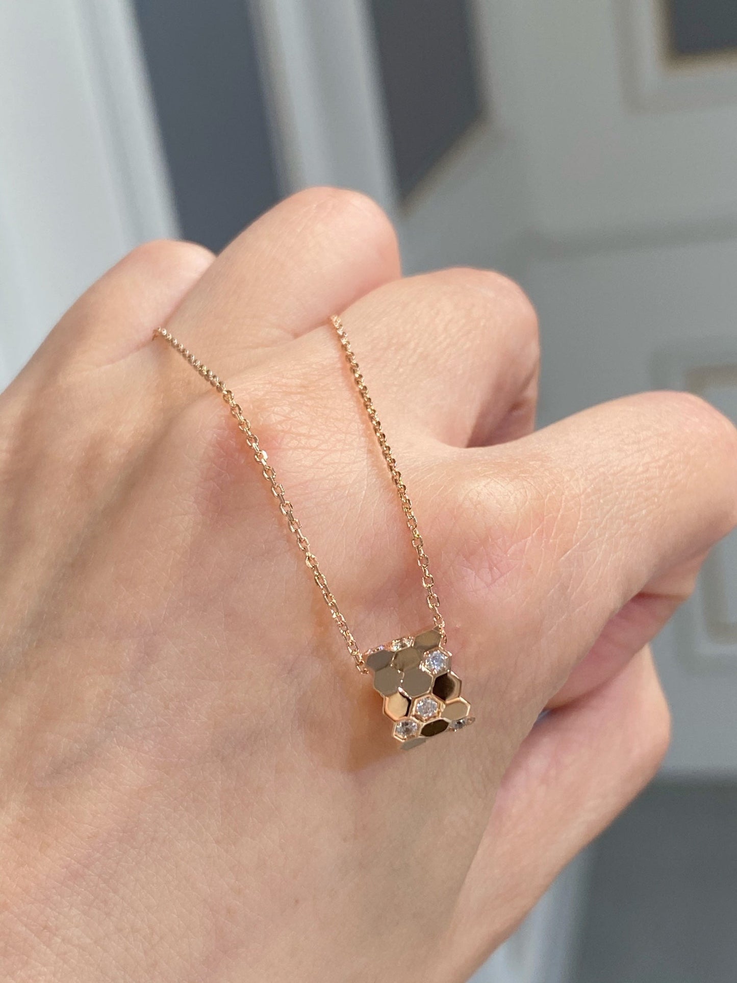 [Eternal Jewelry]BEE LOVE DIAMOND NECKLACE