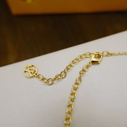 [Eternal Jewelry]BLOOMING SUPPLE NECKLACE BRASS