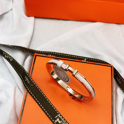 [Eternal Jewelry]CLASSIC HM CLIC  PINK 8MM ENAMEL BRACELET