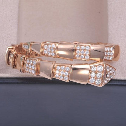 [Eternal Jewelry]SERPENTI BRACELET PINK GOLD DIAMOND