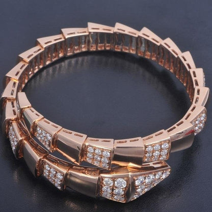 [Eternal Jewelry]SERPENTI BRACELET PINK GOLD DIAMOND