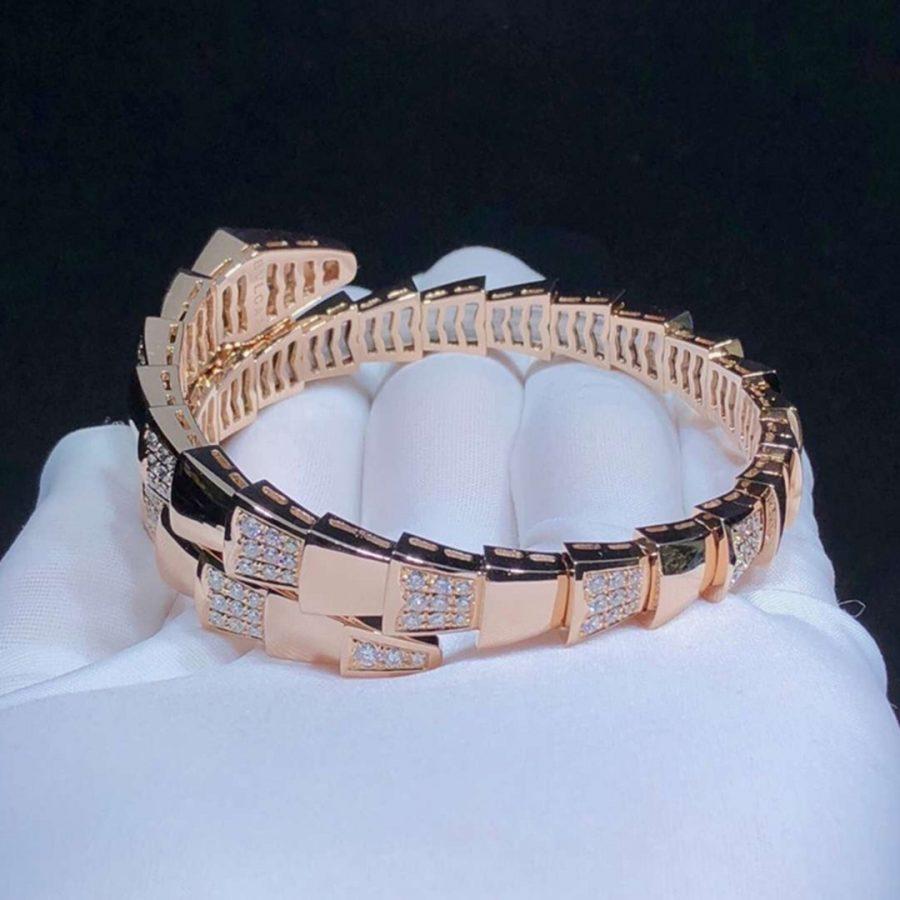[Eternal Jewelry]SERPENTI BRACELET PINK GOLD DIAMOND