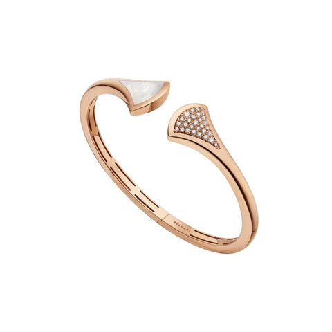 [Eternal Jewelry]DREAM BRACELET OPEN PINK GOLD MOP DIAMOND