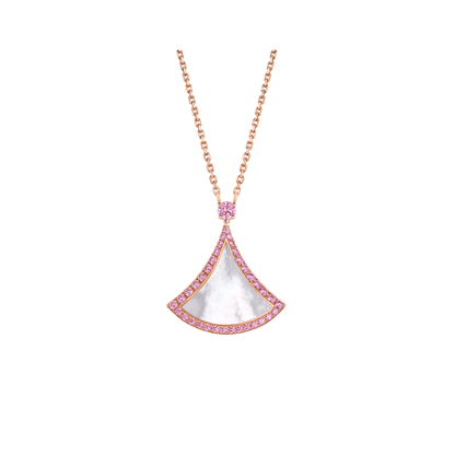 [Eternal Jewelry]DREAM NECKLACE MOP DIAMOND PINK