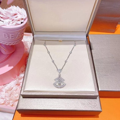 [Eternal Jewelry]DREAM NECKLACE WHITE DIAMOND SILVER