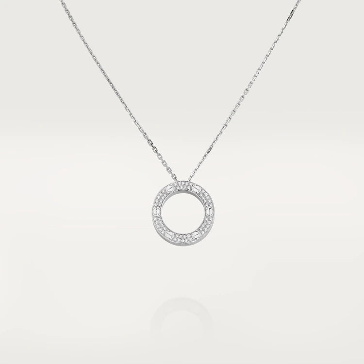 [Eternal Jewelry]LOVE NECKLACE ADJUSTABLE SILVER
