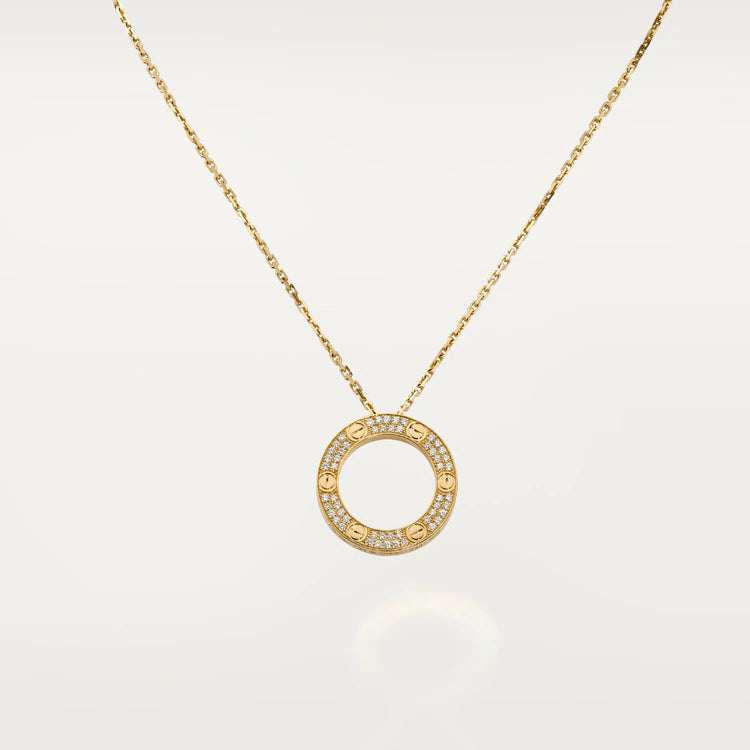 [Eternal Jewelry]LOVE NECKLACE ADJUSTABLE ROSE GOLD