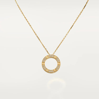 [Eternal Jewelry]LOVE NECKLACE ADJUSTABLE ROSE GOLD