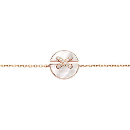 [Eternal Jewelry]JEUX DE BRACELET MOP PINK GOLD DIAMONDS