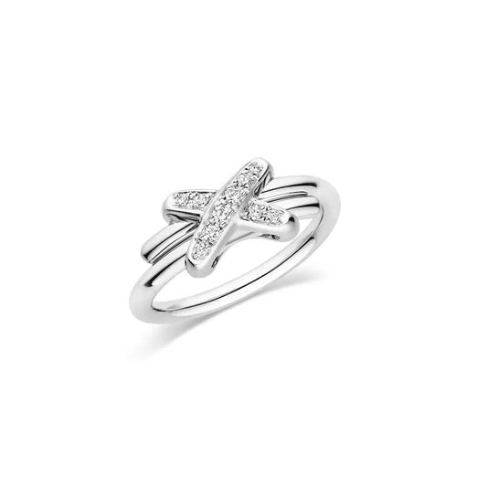 [Eternal Jewelry]JEUX DE SILVER DIAMOND RING