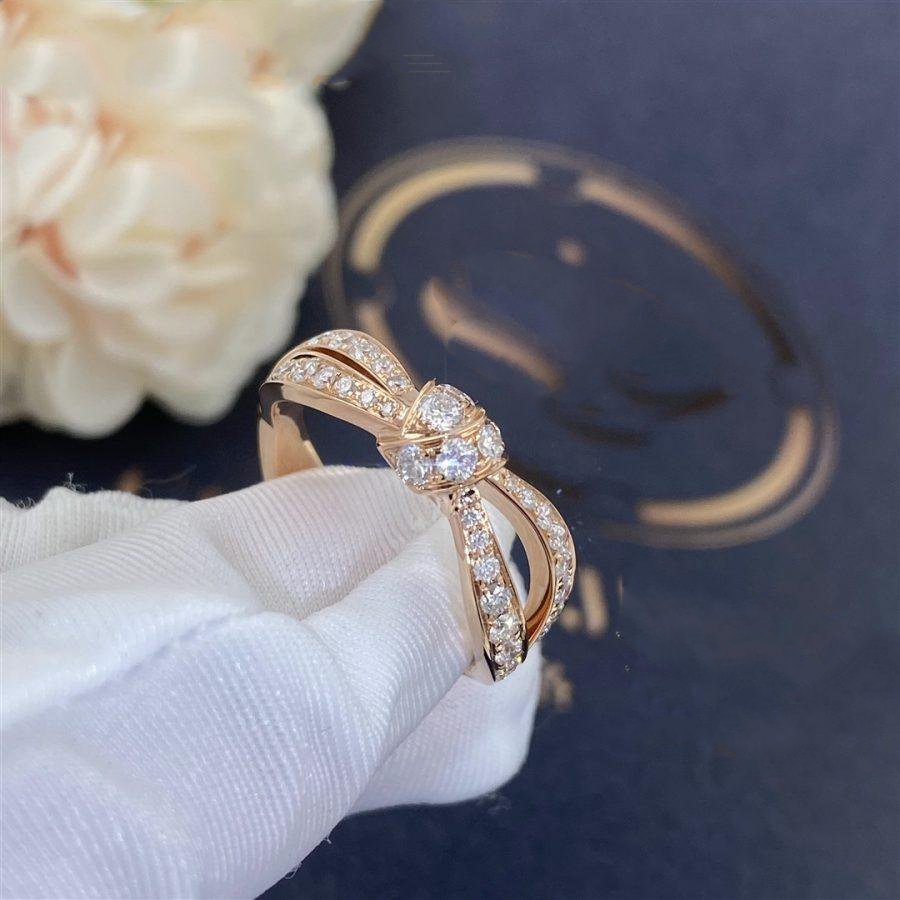 [Eternal Jewelry]LIENS PINK GOLD DIAMOND RING