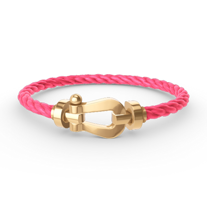 [Eternal Jewelry]FORCE LARGE HORSESHOE NO DIAMOND BRACELET GOLD