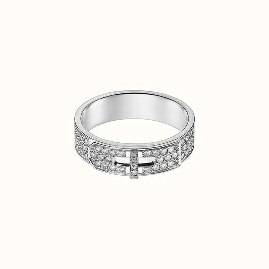 [Eternal Jewelry]KELLY SILVER DIAMOND RING