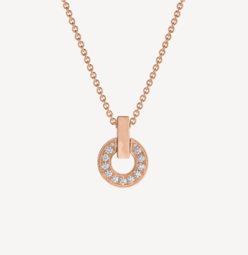 [Eternal Jewelry]GARI NECKLACE PINK GOLD DIAMOND