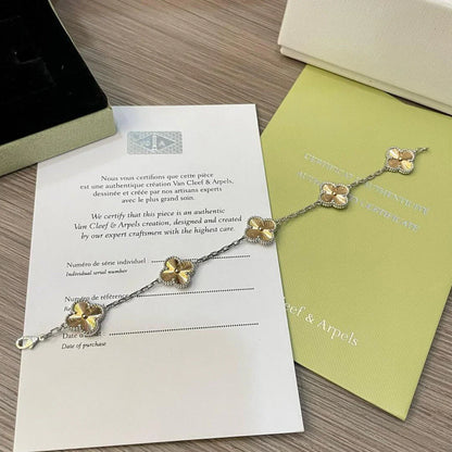 [Eternal Jewelry] CLOVER 5 MOTIF LASER BRACELET COLLECTION