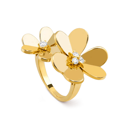 [Eternal Jewelry]CLOVER COMOS GOLD DIAMOND RING
