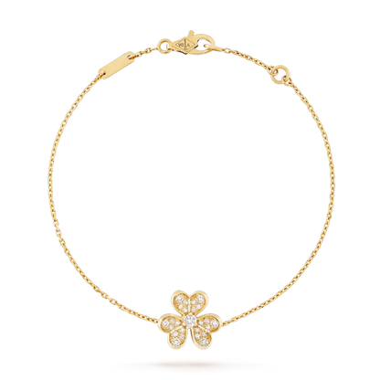 [Eternal Jewelry]FRIVOLE GOLD FLOWER DIAMOND BRACELET