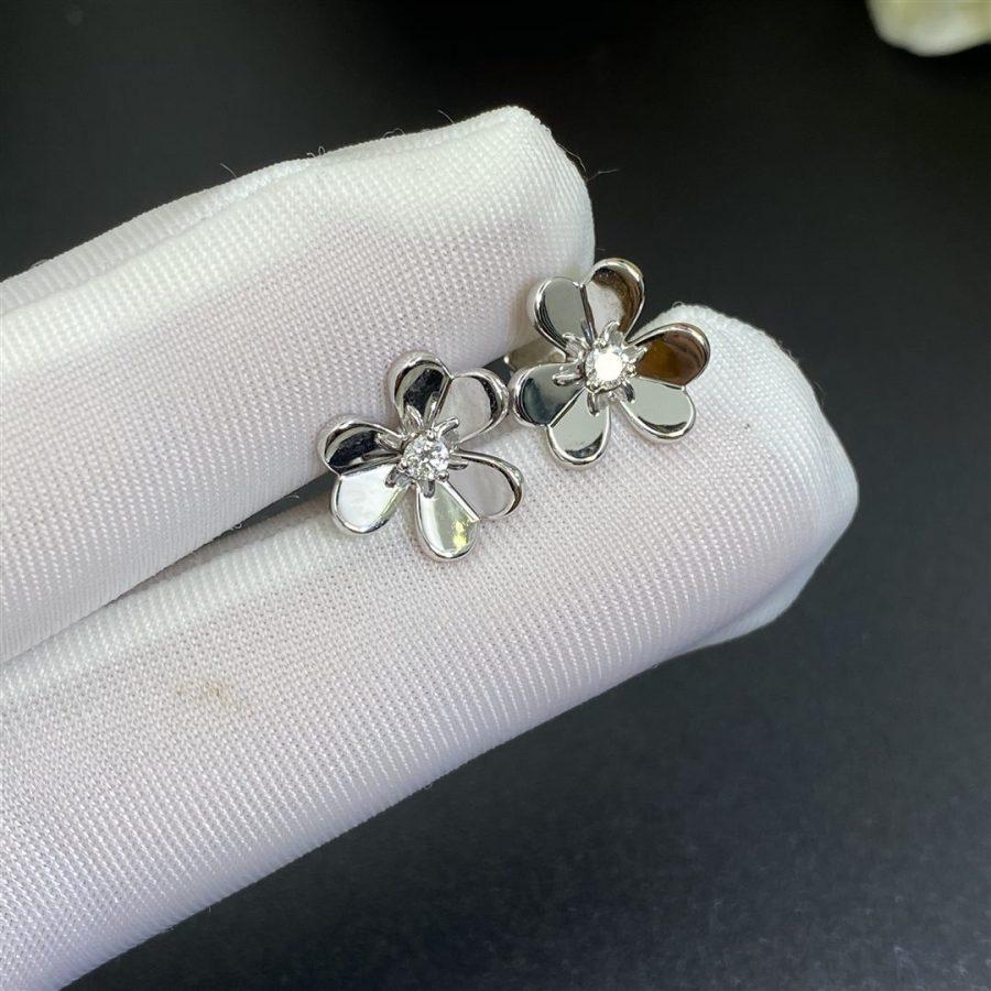 [Eternal Jewelry]FRIVOLE MINI SILVER FLOWER EARRINGS