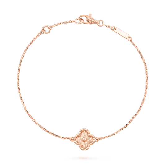 [Eternal Jewelry]CLOVER SINGLE FLOWER BRACELET