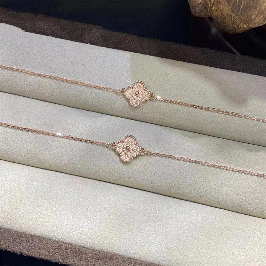 [Eternal Jewelry]CLOVER SINGLE FLOWER BRACELET
