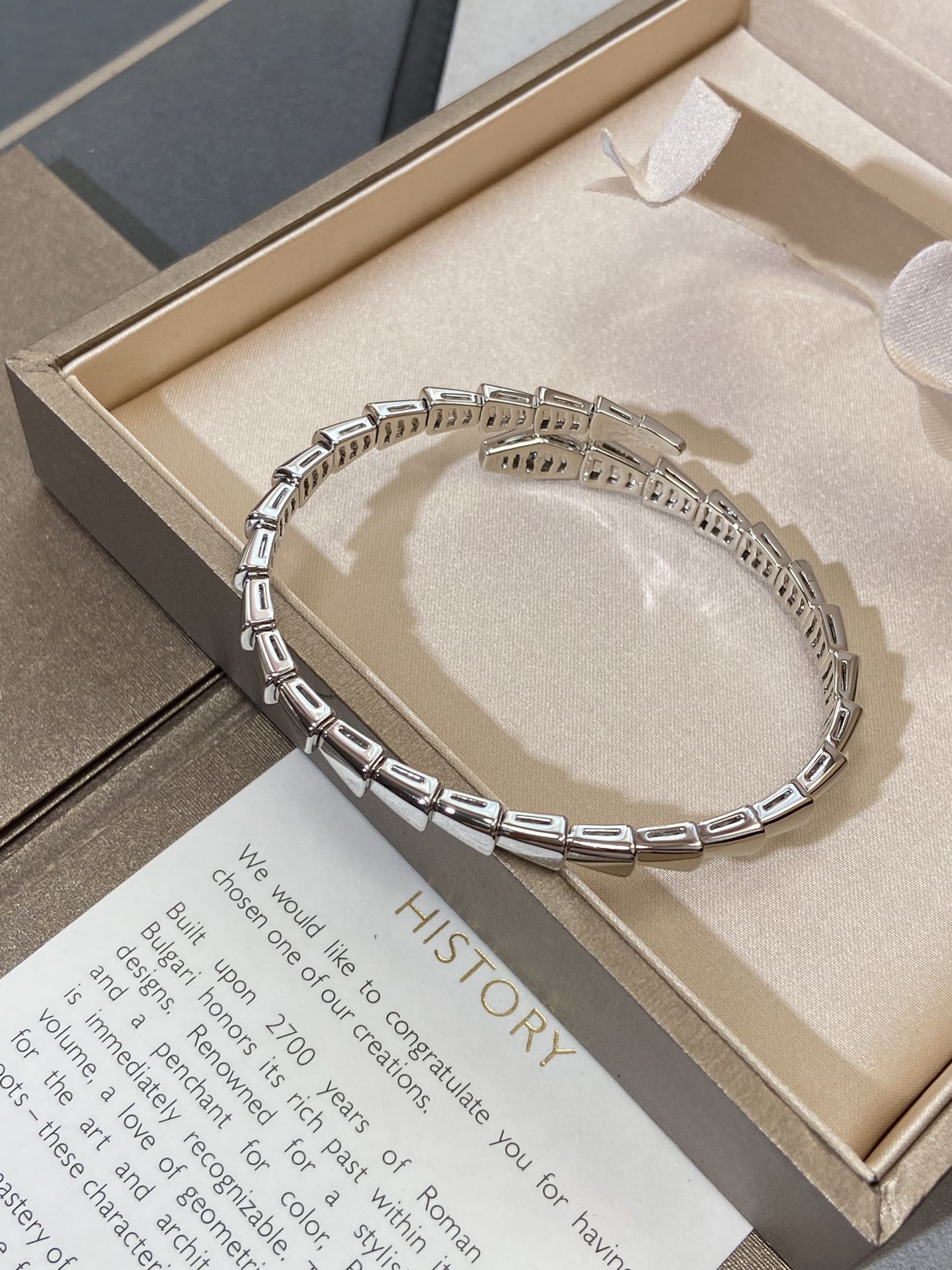 [Eternal Jewelry]SERPENTI VIPER SILVER BRACELET