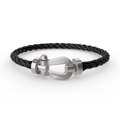 [Eternal Jewelry]FORCE LARGE HORSESHOE NO DIAMOND BRACELET SILVER