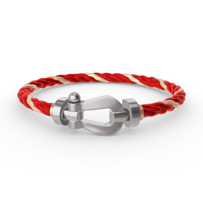 [Eternal Jewelry]FORCE LARGE HORSESHOE NO DIAMOND BRACELET SILVER