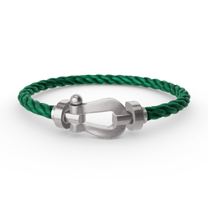 [Eternal Jewelry]FORCE LARGE HORSESHOE NO DIAMOND BRACELET SILVER