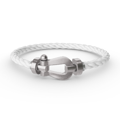 [Eternal Jewelry]FORCE LARGE HORSESHOE NO DIAMOND BRACELET SILVER