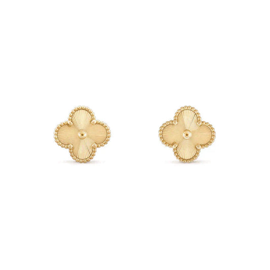 [Eternal Jewelry]CLOVER MEDIUM 1 MOTIFS LASER EARRINGS